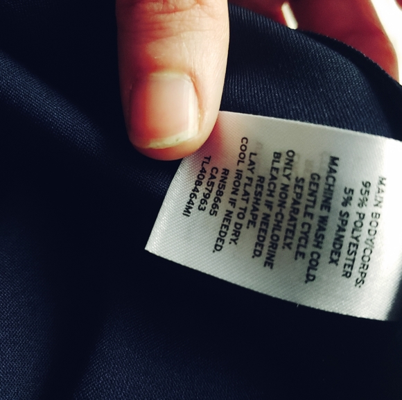 Leith | Blue Wide Leg Spaghetti Strap Romper - Picture 3 of 7